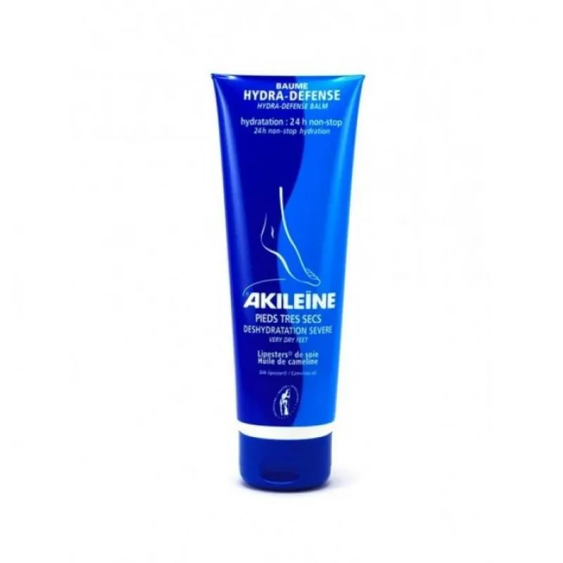 Must-Have Akileine Balsamo Hydra-Defense, Akileine, Balsamo Idratante per Piedi, 125ml, pelle secca, idratazione intensa, lenitivo, duroni, disidratazione, protezione