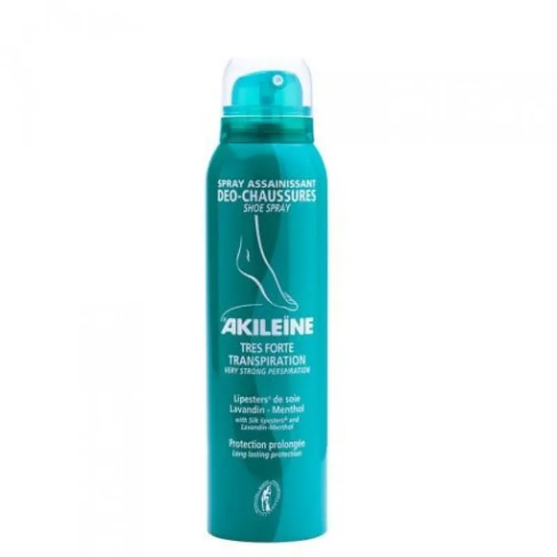 Acquista Ora Akileine Deo Spray Calzature, Akileine, Spray Deodorante per Calzature, 150ml, piedi con forte sudorazione, odori sgradevoli, micosi