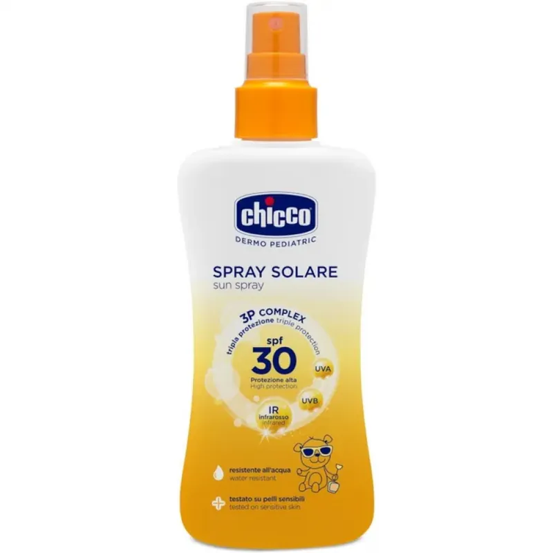 Chicco Latte Solare Spray SPF30 150 ml Reso Gratuito