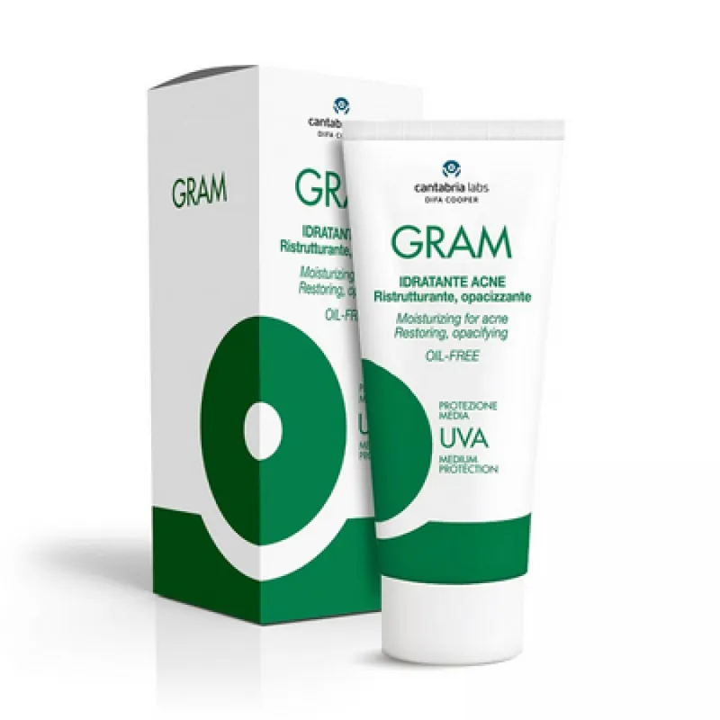 Difa Cooper - Gram Idratante Acne 50ml - Idratazione Profonda per Pelli con Problemi di Acne Economico