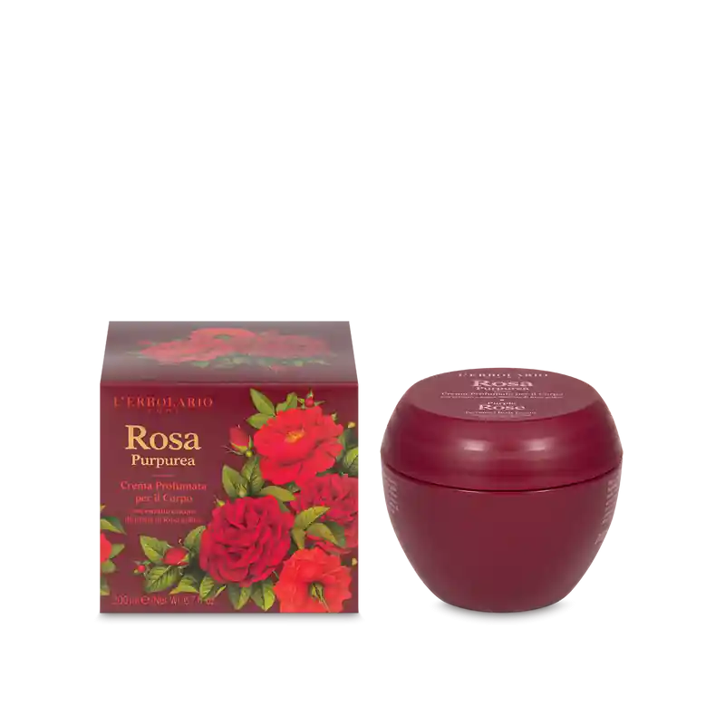 L'Erbolario Rosa Purpurea Crema Corpo idratante e nutriente 200 ml Reso Gratuito