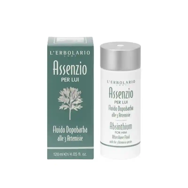L’Erbolario Assenzio Fluido Dopobarba per Idratazione e Protezione Pelle 125 ml Spedizione Espresso