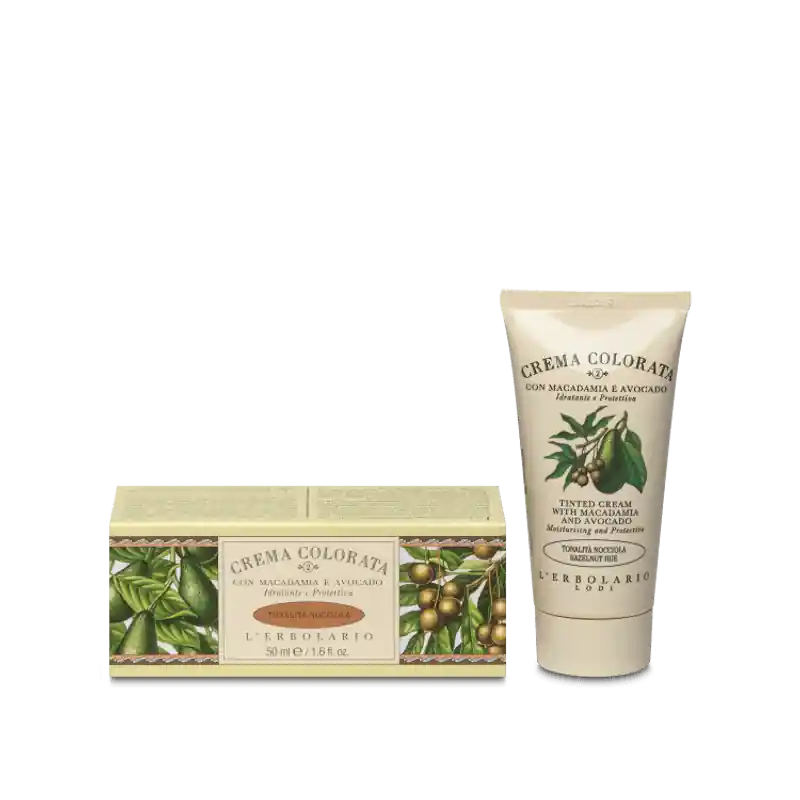 L'Erbolario Crema Colorata Tonalità Nocciola per Idratazione e Uniformità Viso 50 ml Occasione