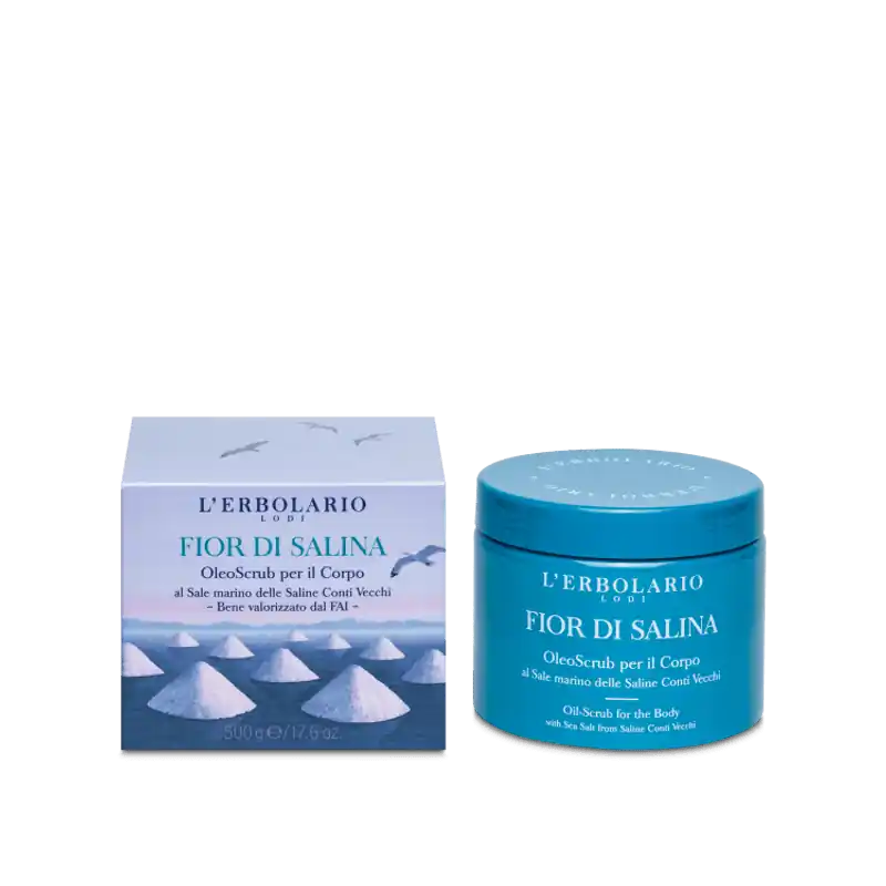 All’Ingrosso L'Erbolario Fior Di Salina Oleoscrub Corpo Scrub Levigante Esfoliante Idratante 500 g