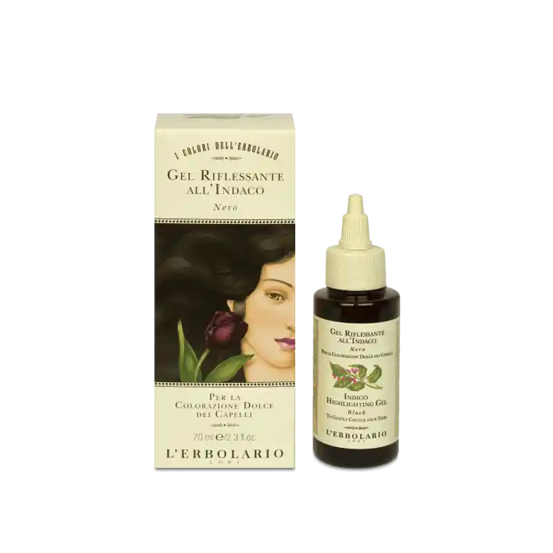 L'Erbolario Gel Riflessante Indaco Nero per Colorazione Naturale Capelli 70 ml Compra Oggi Stesso