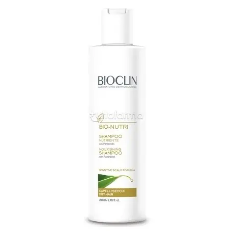 Bioclin Bio Nutri Shampoo Capelli Secchi per Capelli Secchi 200ml e 400ml Spedizione Espresso