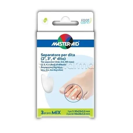 Scelto Dai Clienti Separatore Dita Master-Aid per Prevenzione Lesioni Confezione da 3 Pezzi
