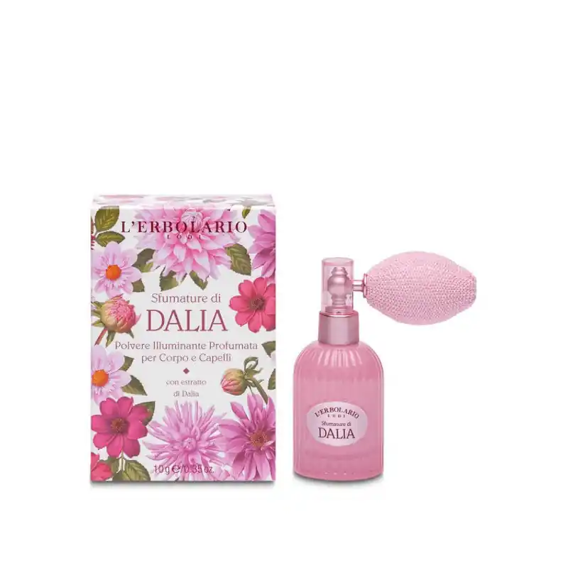 Ultimissimo Modello L'Erbolario Sfumature Dalia Polvere Illuminante per Pelle e Capelli 10 g