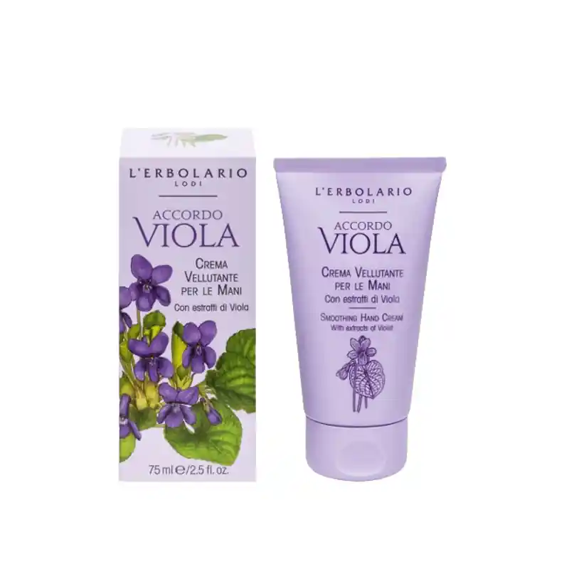 Acquista Ora L'Erbolario Accordo Viola Crema Vellutante Mani per Mani Morbide e Protette 40 ml