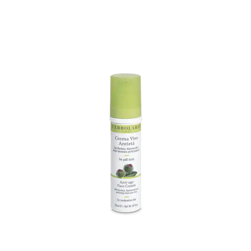 Offerta Del Giorno L'Erbolario Crema Viso Antietà per Pelli Miste e Impure, Azione Antietà e Seboriequilibrante 50ml