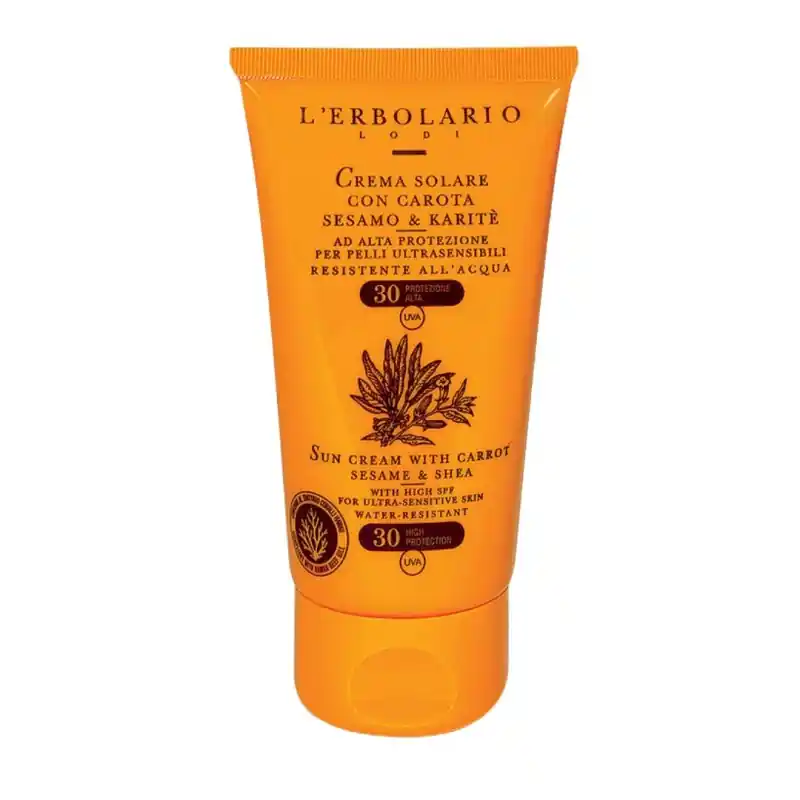 L'Erbolario Crema Solare per Pelli Ultrasensibili SPF 30 Viso e Corpo 75ml Acquista Ora