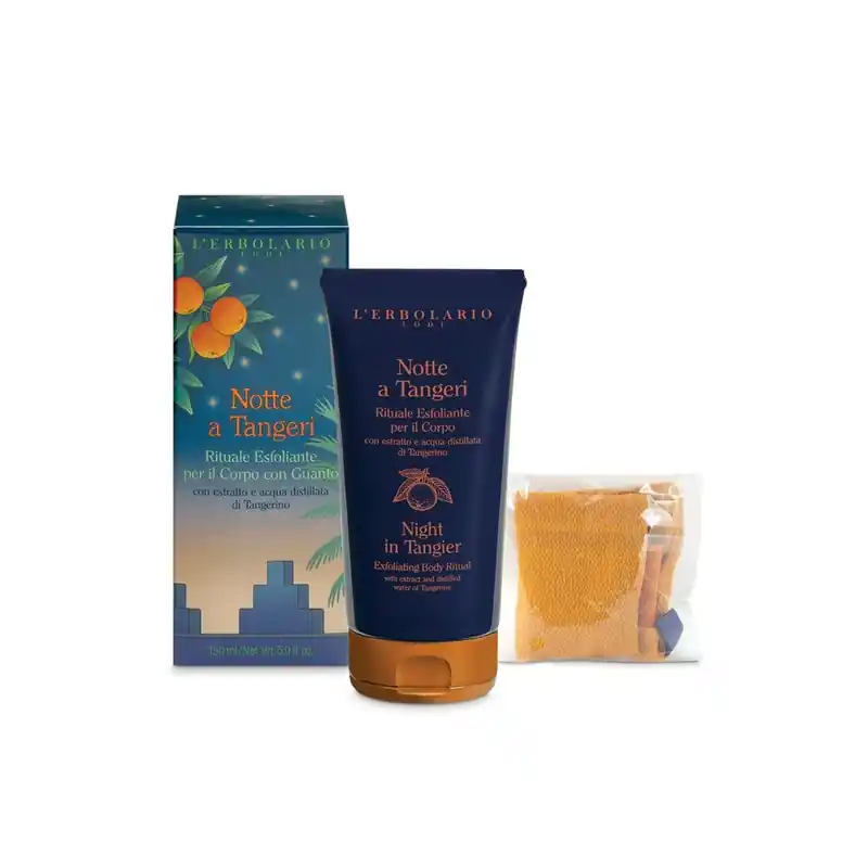 Esclusivo L'Erbolario Notte a Tangeri Rituale Esfoliante Corpo per Pelle Liscia e Morbida 150 ml