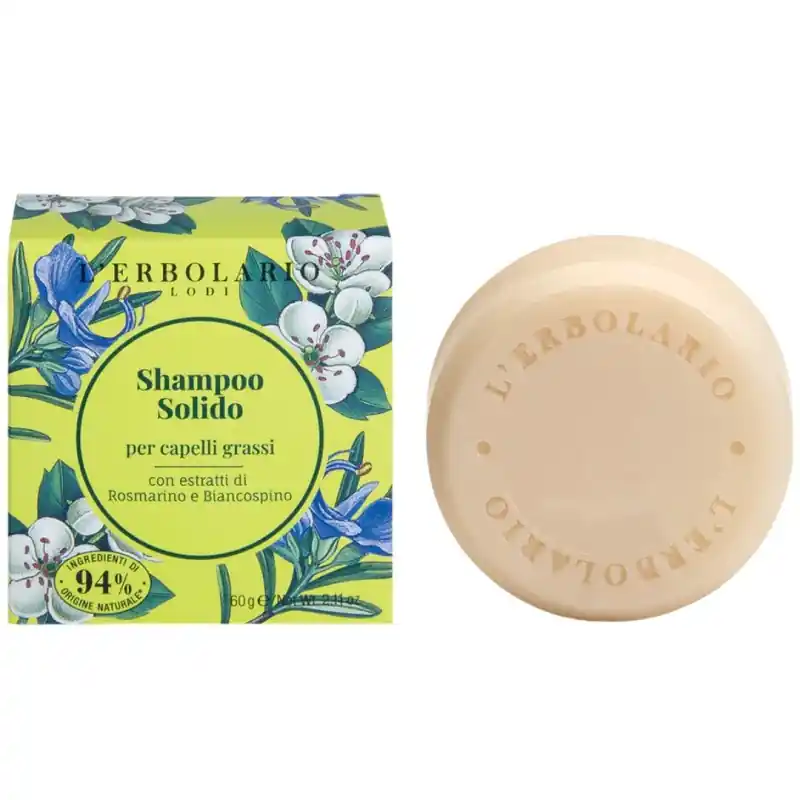 L'Erbolario Shampoo Solido per Capelli Grassi 60g Prezzo Basso