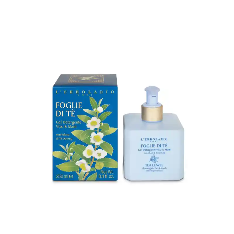 Acquista Ora L'Erbolario Foglie di Tè Detergente Viso e Mani per Pelle Delicata 250 ml
