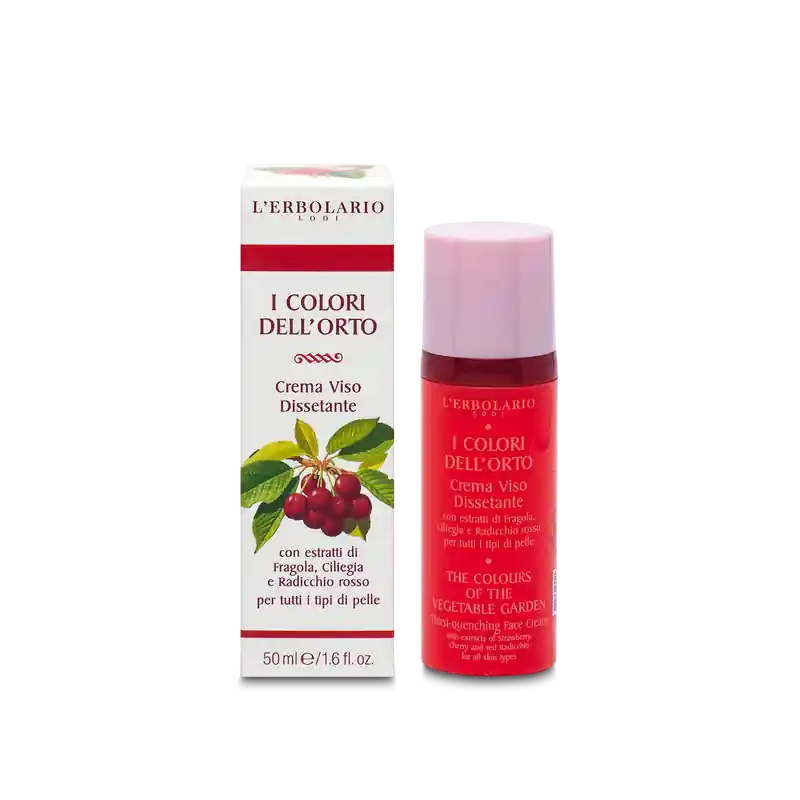 Direttamente Dal Produttore L'Erbolario I Colori Dell'Orto Rosso Crema Viso Dissetante per Idratazione Viso 50 ml
