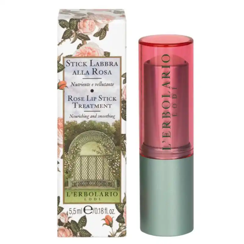 Offerta Limitata L'Erbolario Stick Nutriente alla Rosa per le Labbra 5,5ml