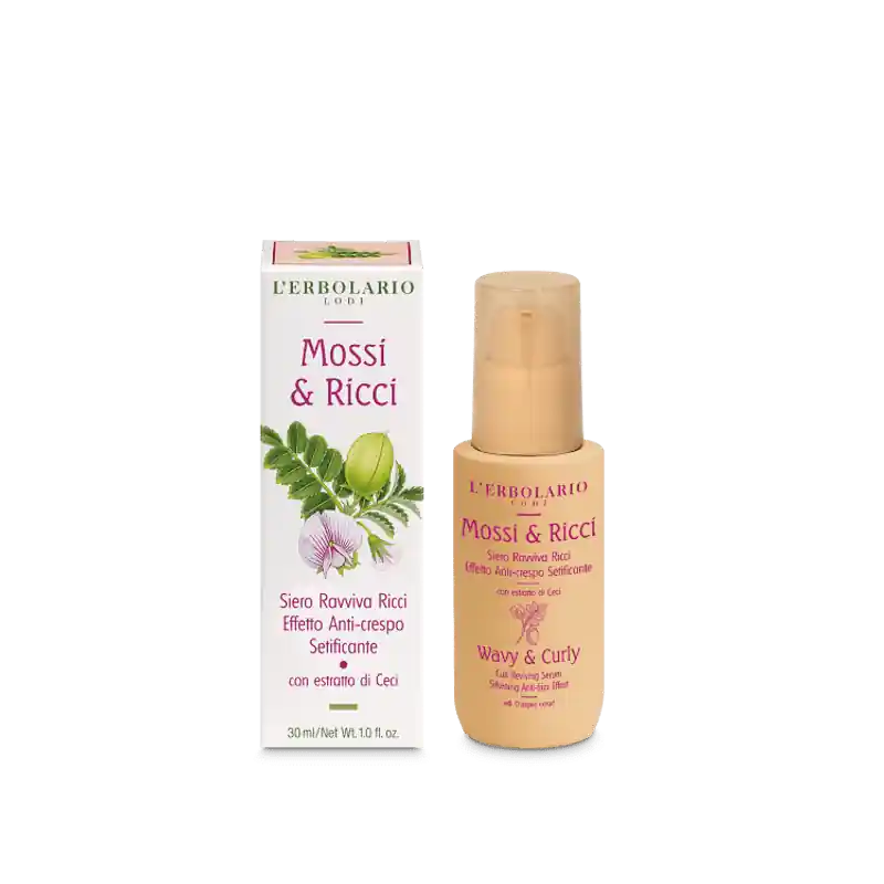 L'Erbolario Capelli Mossi&Ricci Siero Ravviva Anti-crespo per Ricci 30 ml Reso Gratuito