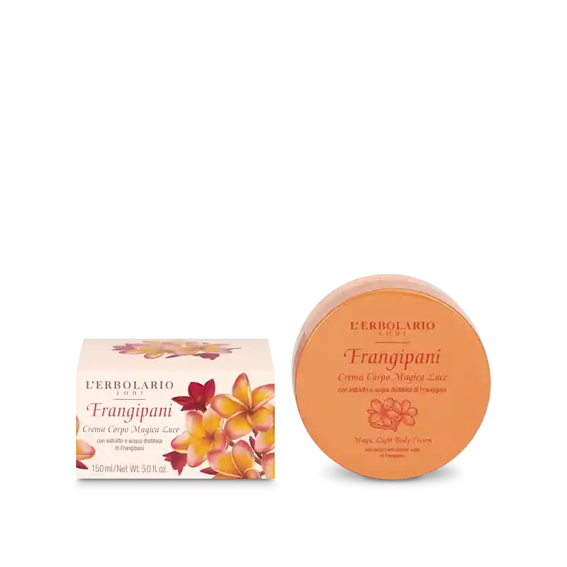 Prezzo Ridotto L'Erbolario Frangipani Crema Corpo Magica Luce per Pelle Luminosa 150ml