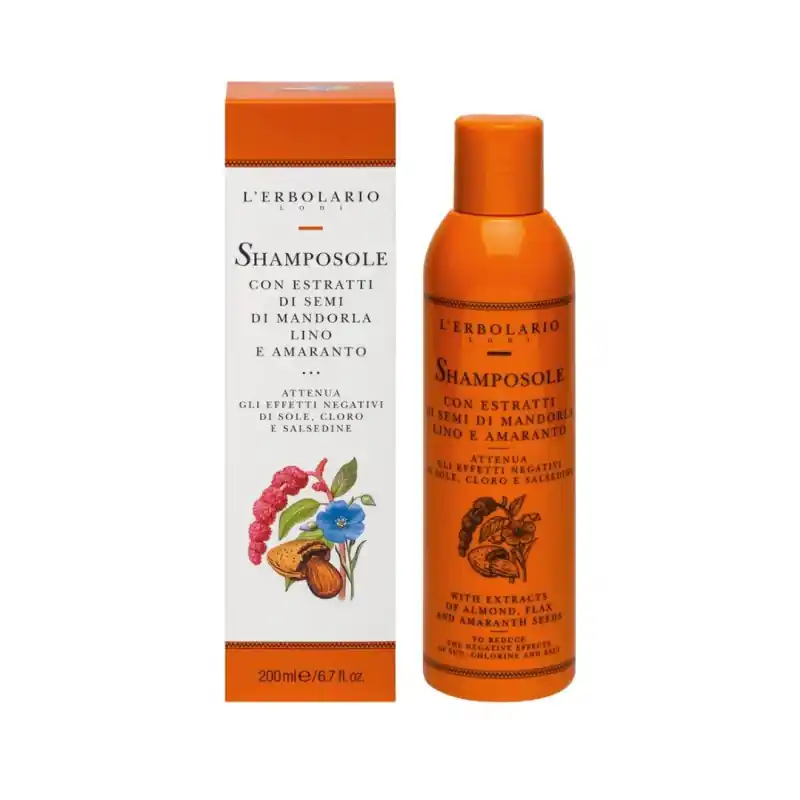 L'Erbolario Shamposole per Eliminare Sale e Sabbia dai Capelli 200 ml Saldi