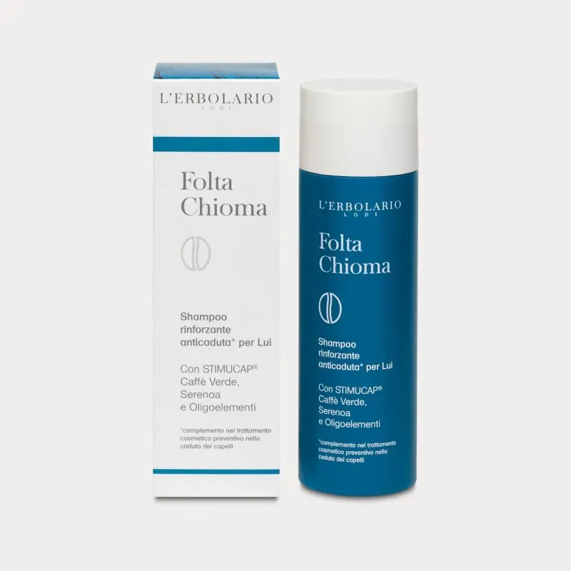L'Erbolario Folta Chioma Shampoo Rinforzante Anticaduta per Lui 200 ml Nuovo Arrivo