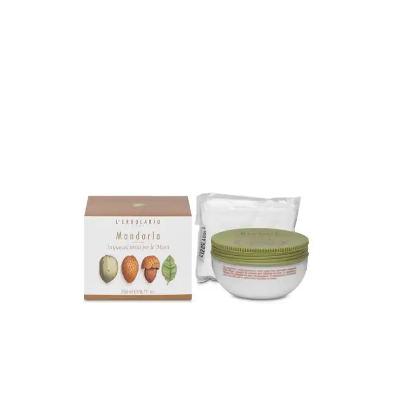 L'Erbolario Mandorla Crema Corpo per Idratazione e Nutrimento Pelle Sensibile 300 ml Soddisfatti O Rimborsati