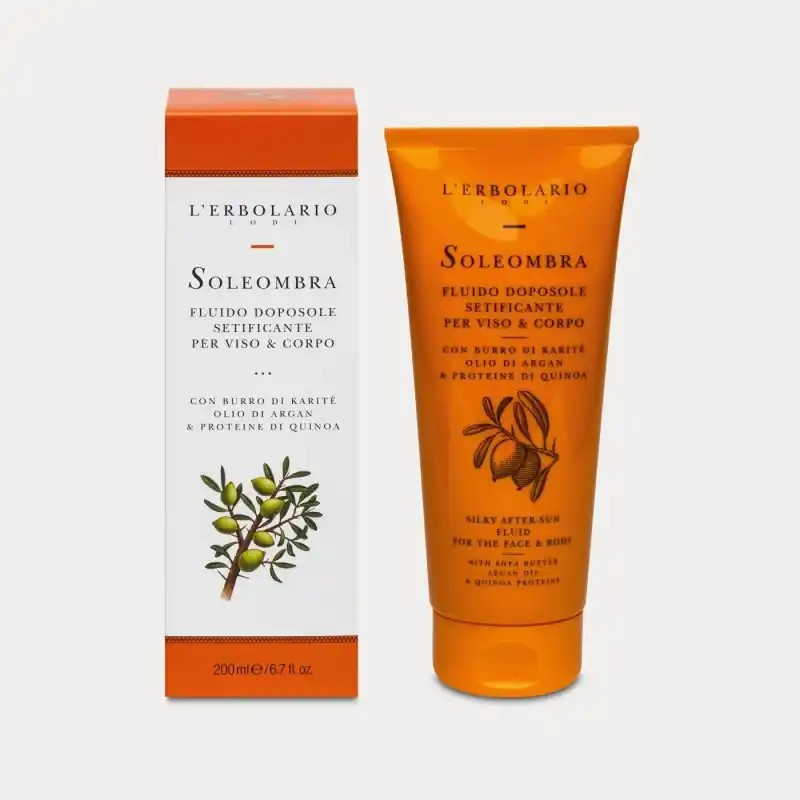 Offerta L'Erbolario Soleombra Fluido Doposole per Viso e Corpo 200 ml