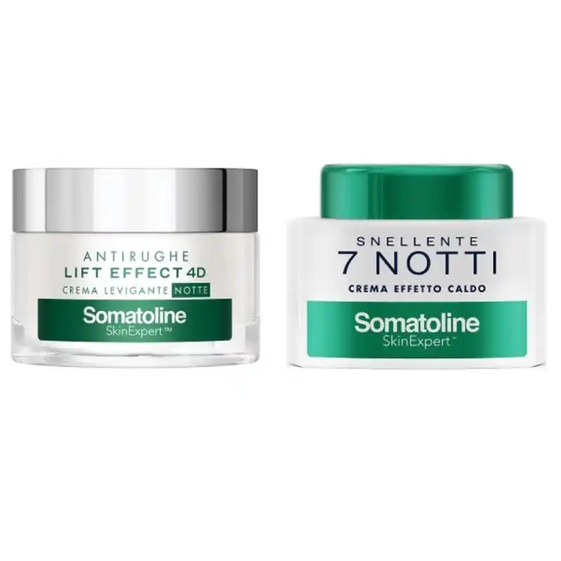 Soddisfatti O Rimborsati Somatoline Skin Expert Cofanetto Rituale Notte Face & Body Crema Corpo 250ml+ Crema Viso 50ml