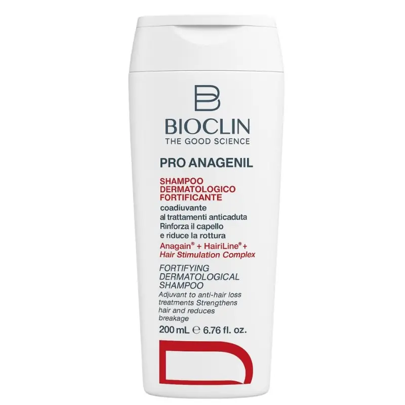 Bioclin Pro Anagenil Shampoo Fortificante contro Caduta dei Capelli 200ml In Voga