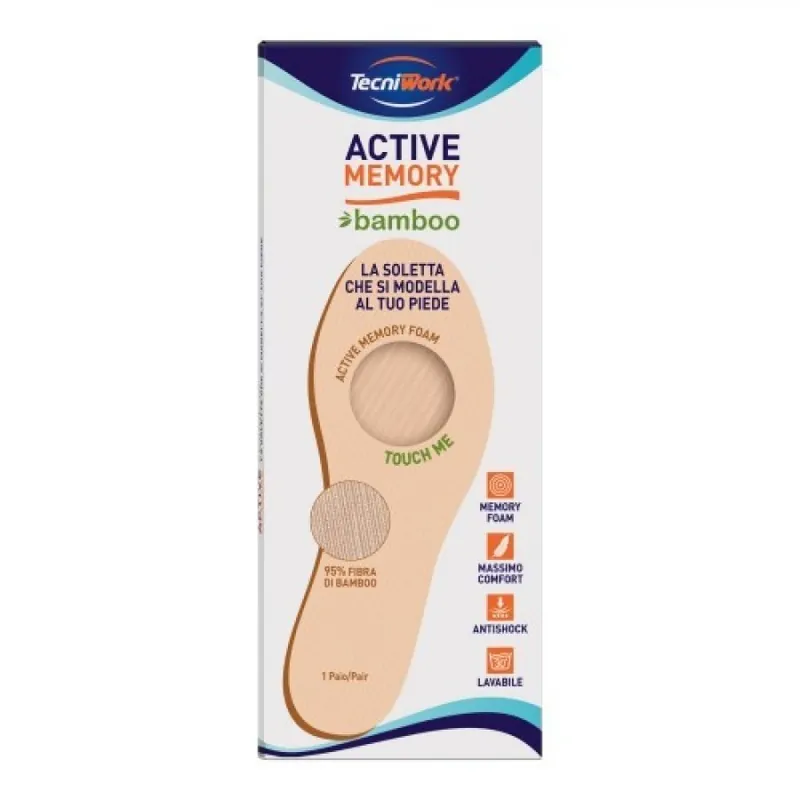 Quantità Limitata Soletta Active Bamboo 42