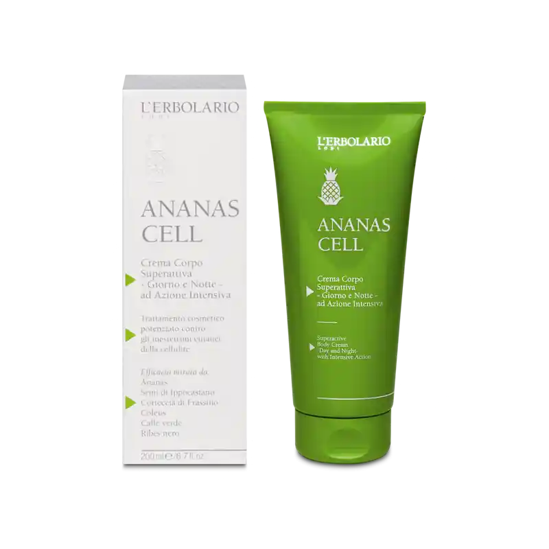 Ultima Occasione L’Erbolario Ananas Cell Crema Corpo Superattiva per Cellulite e Pelle Tonica 200 ml