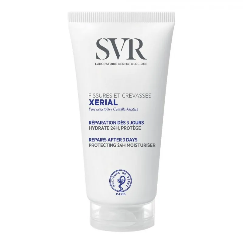 Certificato SVR - Xerial Fissures et Crevasses Crema Piedi 50 ml | Trattamento Levigante e Riparatore