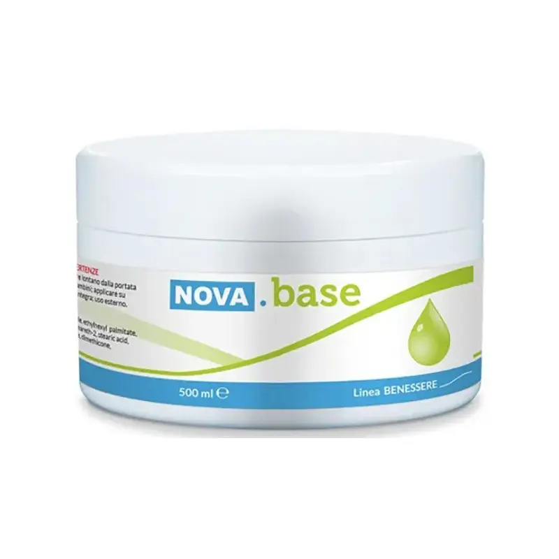 Nova Base Crema idratante protettiva per viso, corpo e mani 500ml Fatto A Mano