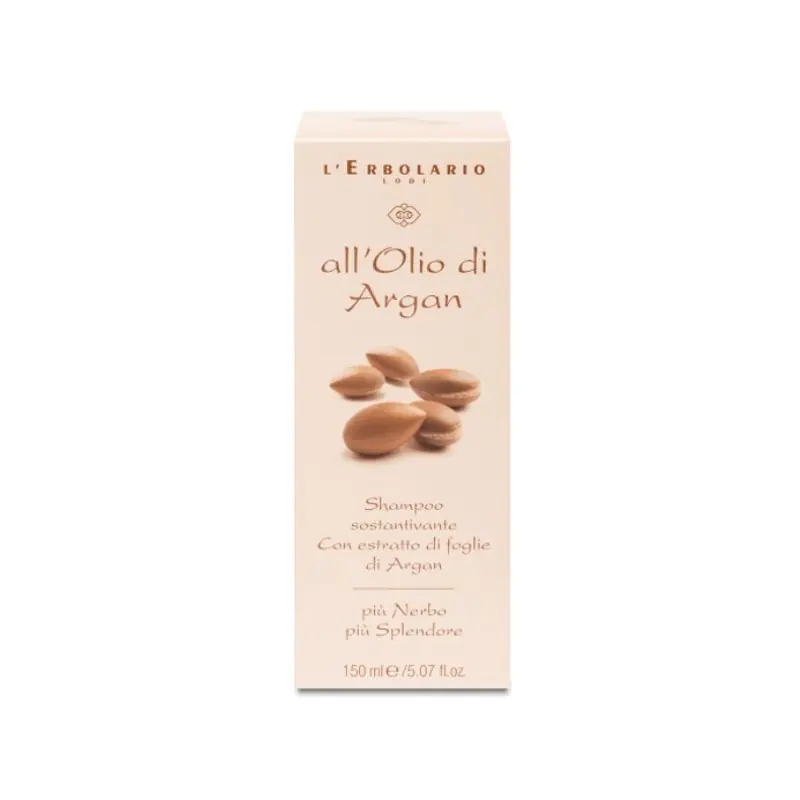 L'Erbolario Shampoo Sostantivante Olio di Argan per Capelli Forti e Luminosi 150 ml A Buon Prezzo