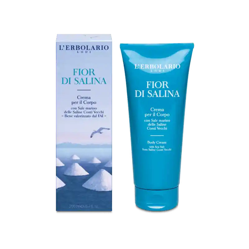 Popolare L'Erbolario Fior Di Salina Crema Corpo idratante e profumata 200ml