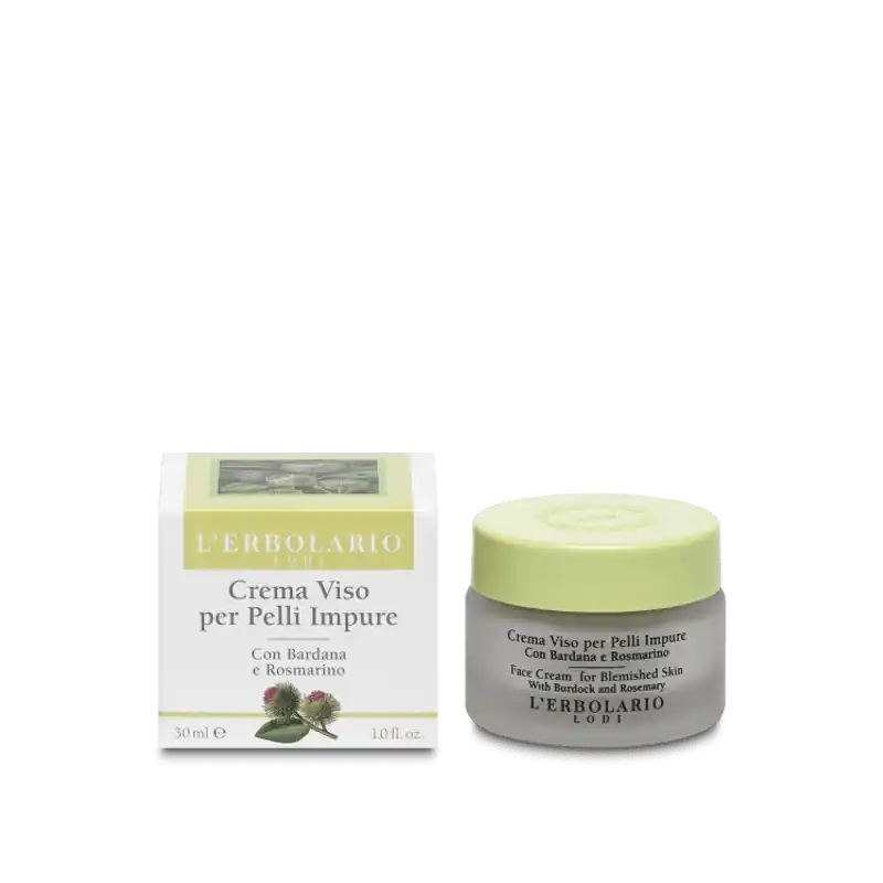 L'Erbolario Crema Viso Per Pelli Impure, sebonormalizzante per pelle grassa, 30 ml Vendita Finale
