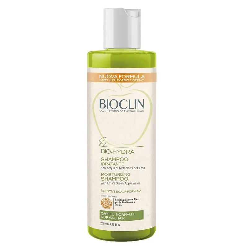 Esclusivo Bioclin Bio Hydra Shampoo Capelli Normali idratante per cute sensibile 400 ml