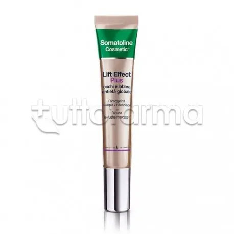 Somatoline Lift Effect Plus Contorno Occhi e Labbra Antietà Globale 15ml Miglior Prezzo