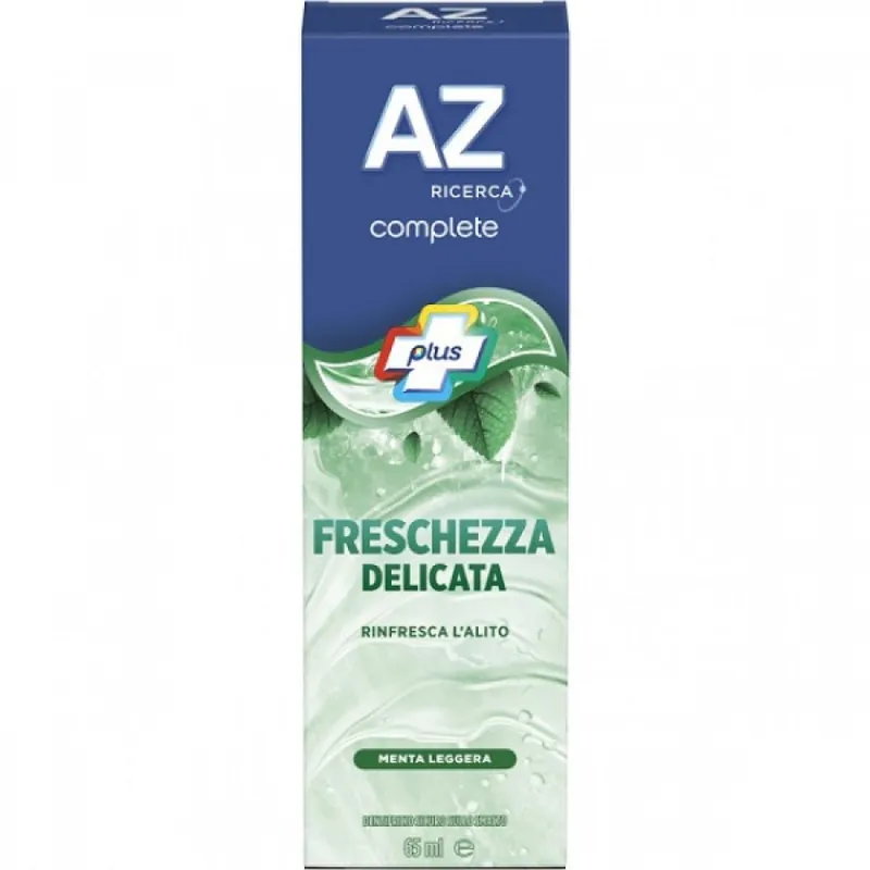 Prezzo Scontato AZ - Complete Dentifricio Freschezza Delicata 65ml - Protezione completa per una bocca fresca e sana
