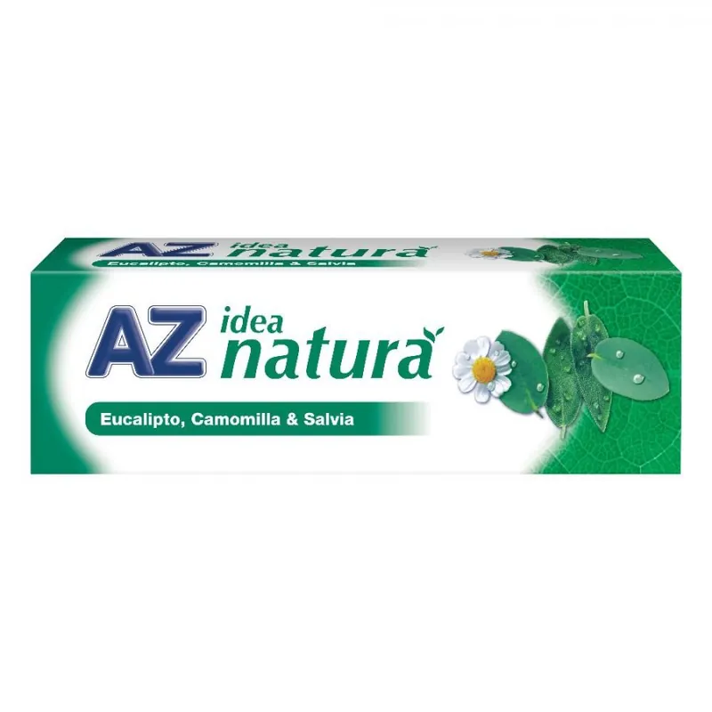 Compra Adesso AZ - Dentifricio Idea Natura Eucalipto Camomilla e Salvia 75ml, Igiene Orale Naturale per una Sensazione di Freschezza