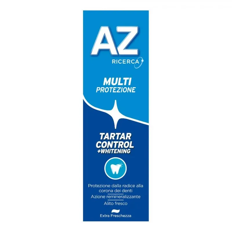 AZ - Dentifricio Tartar Control Anti-Carie 75ml, Protezione Orale Avanzata Non Perdere