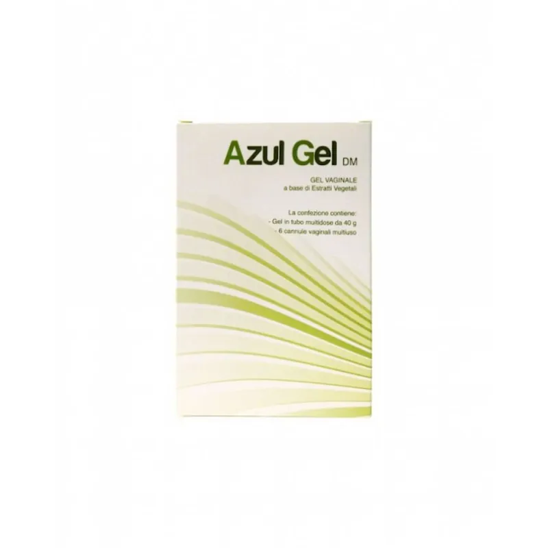Prezzo Conveniente Azul Gel Dm Vaginale 40g + 6 Cannule Vaginali