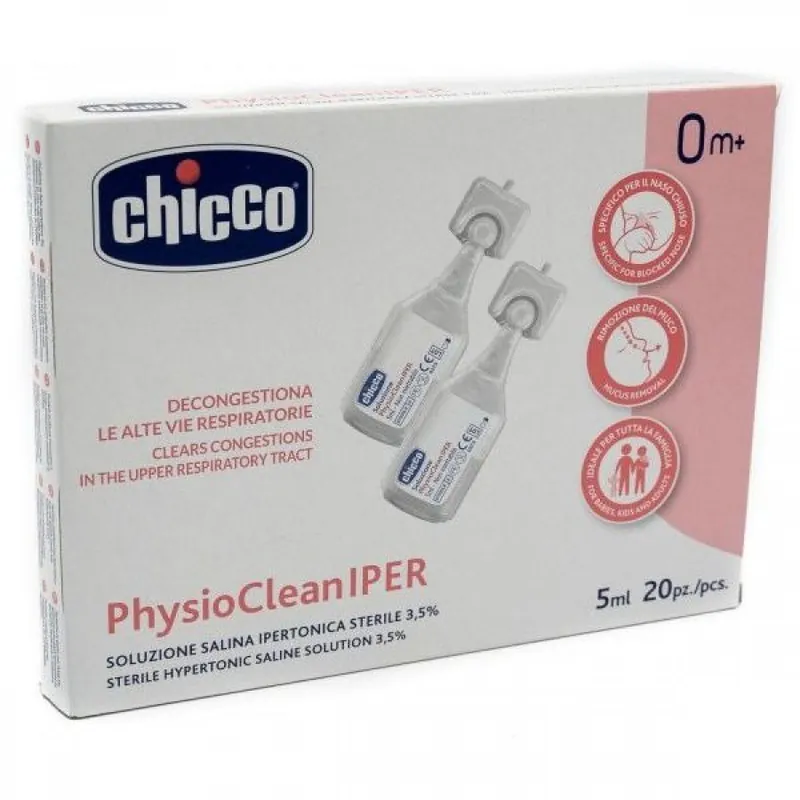 Chicco Soluzione Ipertonica 20 Fiale Da 5ml Saldi
