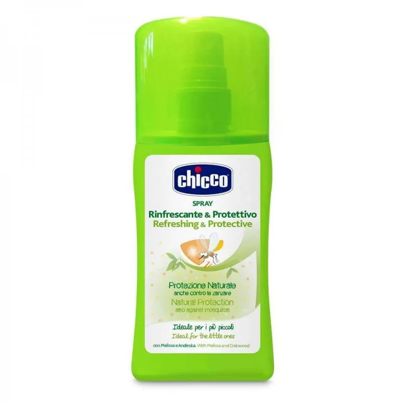 CHICCO ZANZA SPRAY RINFRESCANTE E PROTETTIVO 100 ML Non Perdere