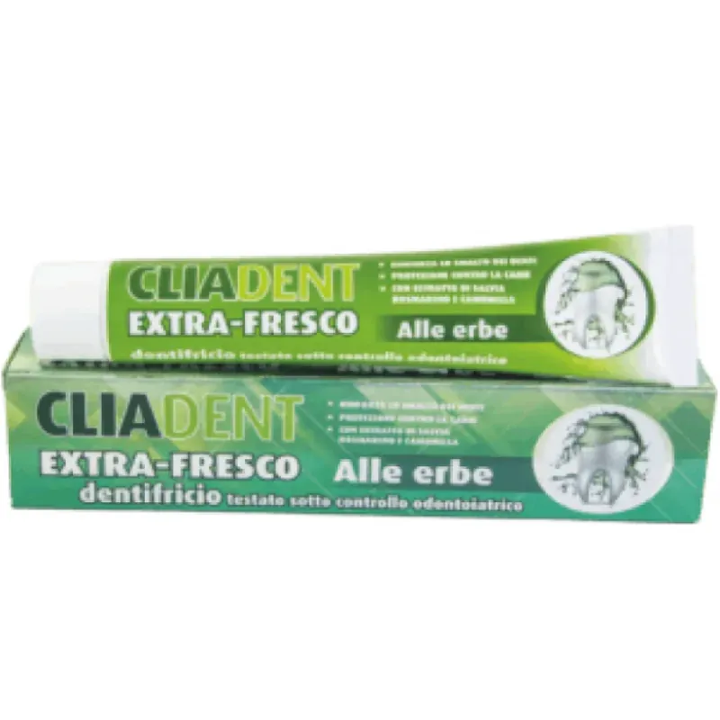 Novità Cliadent - Dentifricio alle erbe 75 ml