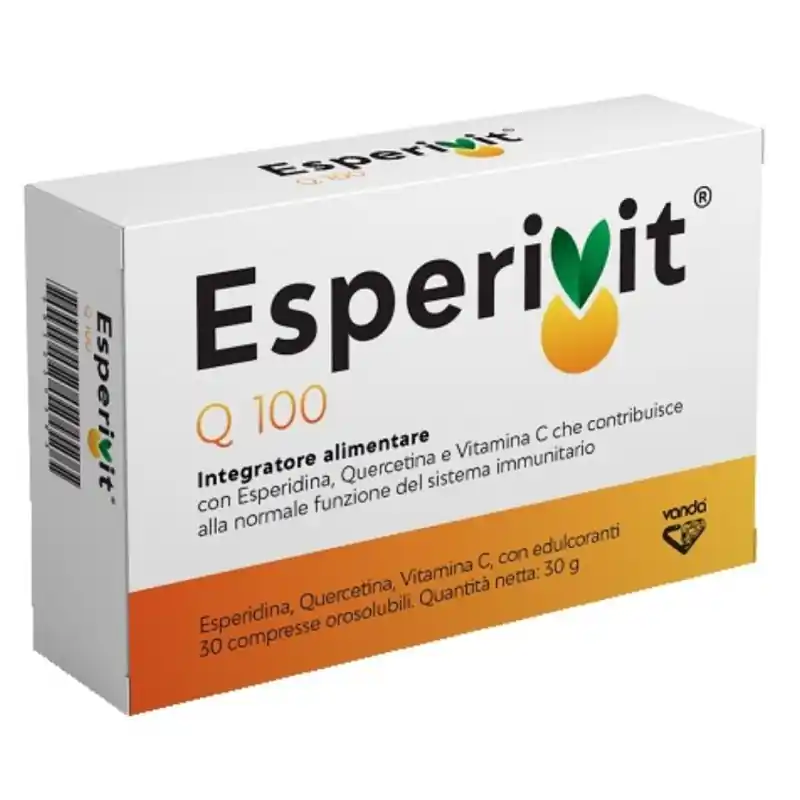Vanda Esperivit Q 100 Integratore per Sistema Immunitario 30 Compresse Orosolubili Prezzo Di Fabbrica