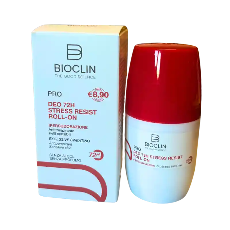 Subito Disponibile Bioclin Deo Pro 72h Stress Resist Deodorante Ipersudorazione Roll-on 50g Promo