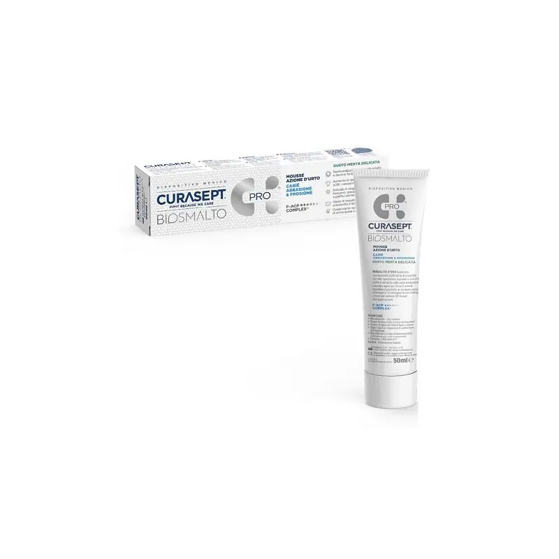 Curasept Biosmalto Mousse Ment per Protezione Smalto 50 ml Compra Oggi Stesso