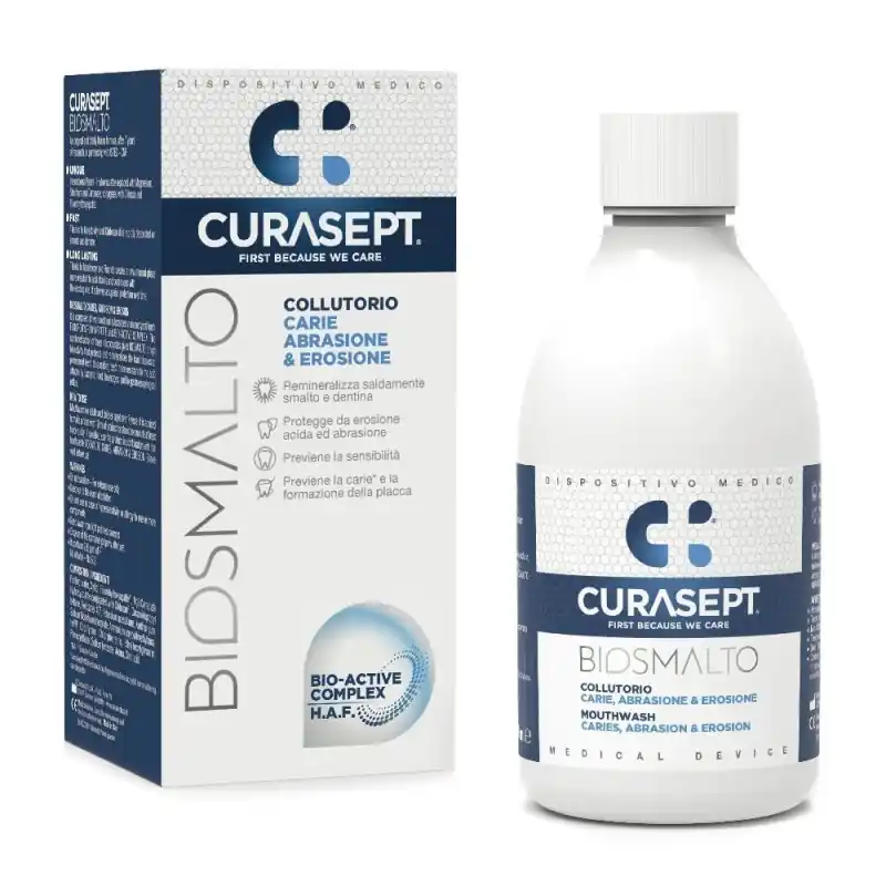 Solo Oggi Curasept Biosmalto Collutorio Protezione Carie 300ml