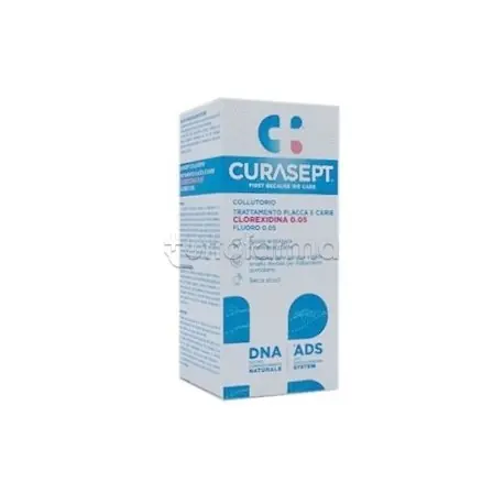 Curasept ADS Collutorio 0,05 Clorexidina per Carie e Placca 200ml Artigianale