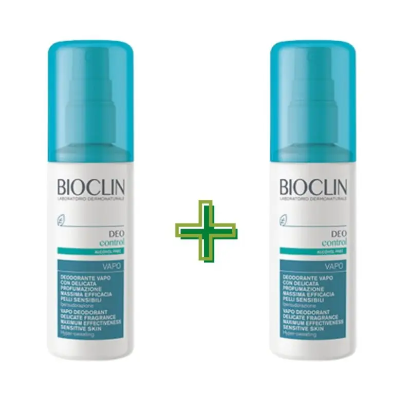 Quantità Limitata Bioclin Deodorante Control Vapo Antitraspirante 48h Bipack 2x100 ml